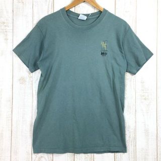 MENs S  アールイーアイ 2000 アールイーアイ ピナクル Tシャツ REI東京フラグシップストア限定 アメリカ製 入手困難 REI グリーン系(その他)