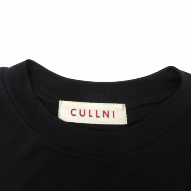Acne Studios - クルニ CULLNI アシンメトリー Tシャツ M ブラックの