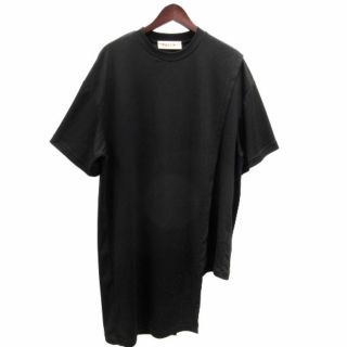 アクネストゥディオズ(Acne Studios)のクルニ CULLNI アシンメトリー Tシャツ M ブラック(Tシャツ/カットソー(半袖/袖なし))