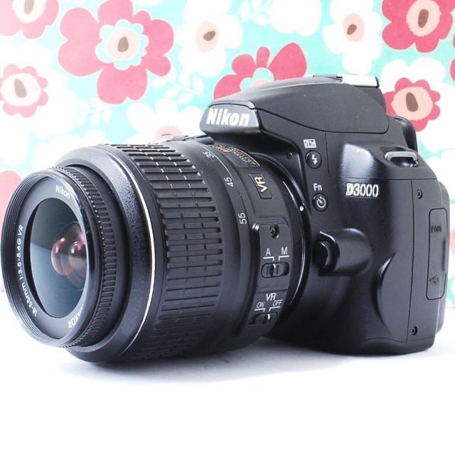 ❤️初心者でも使いこなせる一眼レフ❤Nikon Ｄ3000❤️スマホに送れる❤