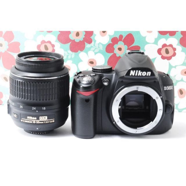 カメラ本体❤️初心者でも使いこなせる一眼レフ❤Nikon Ｄ3000❤️スマホに送れる❤