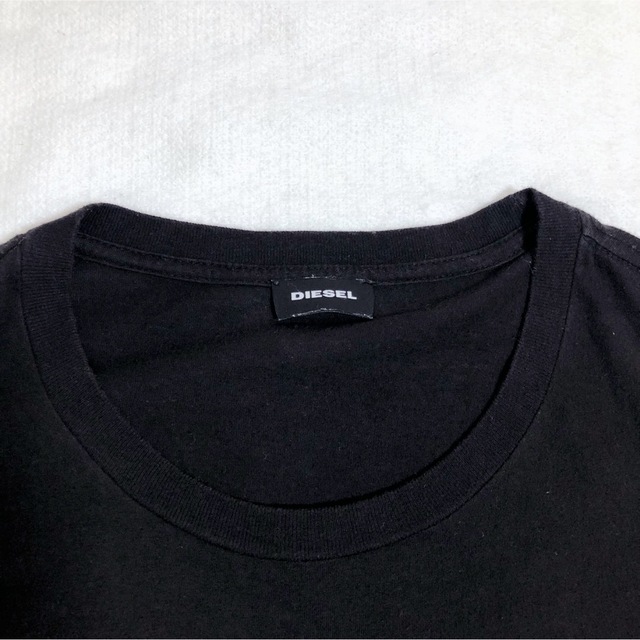 DIESEL(ディーゼル)のDIESEL ディーゼル デニム パッチワーク スター 星 Tシャツ メンズ M メンズのトップス(Tシャツ/カットソー(半袖/袖なし))の商品写真