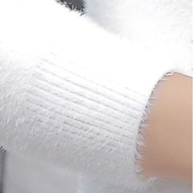 セーター ニット 長袖 春秋 シャギーニット クルーネック メンズ メンズのトップス(ニット/セーター)の商品写真