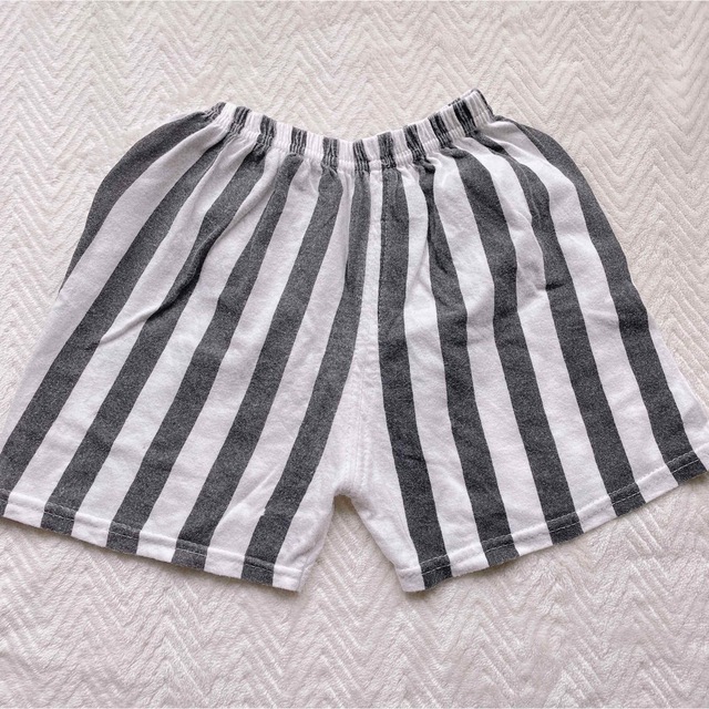 パジャマ　ルームウェア　セット　100 アニマル　韓国　綿　ストライプ キッズ/ベビー/マタニティのキッズ服男の子用(90cm~)(パジャマ)の商品写真