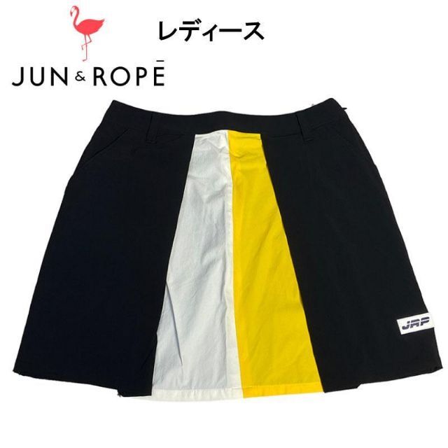 JUN&ROPE ジュン アンド ロペ  ストレッチスカート  ブラック M