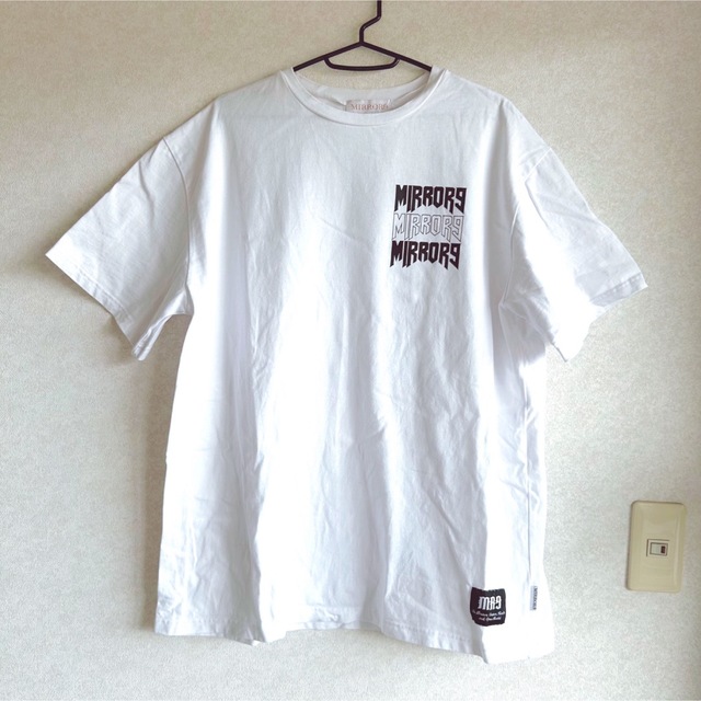 mirror9 - MIRROR9 ミラーナイン 胸ロゴ Tシャツ ホワイト Lの通販 by ...