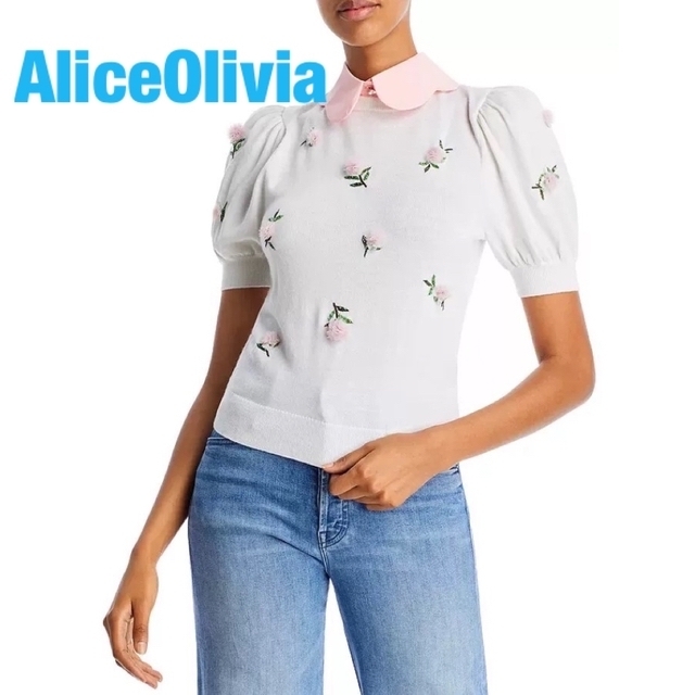 alice+olivia ニットトップスニット/セーター - kannailenses.com