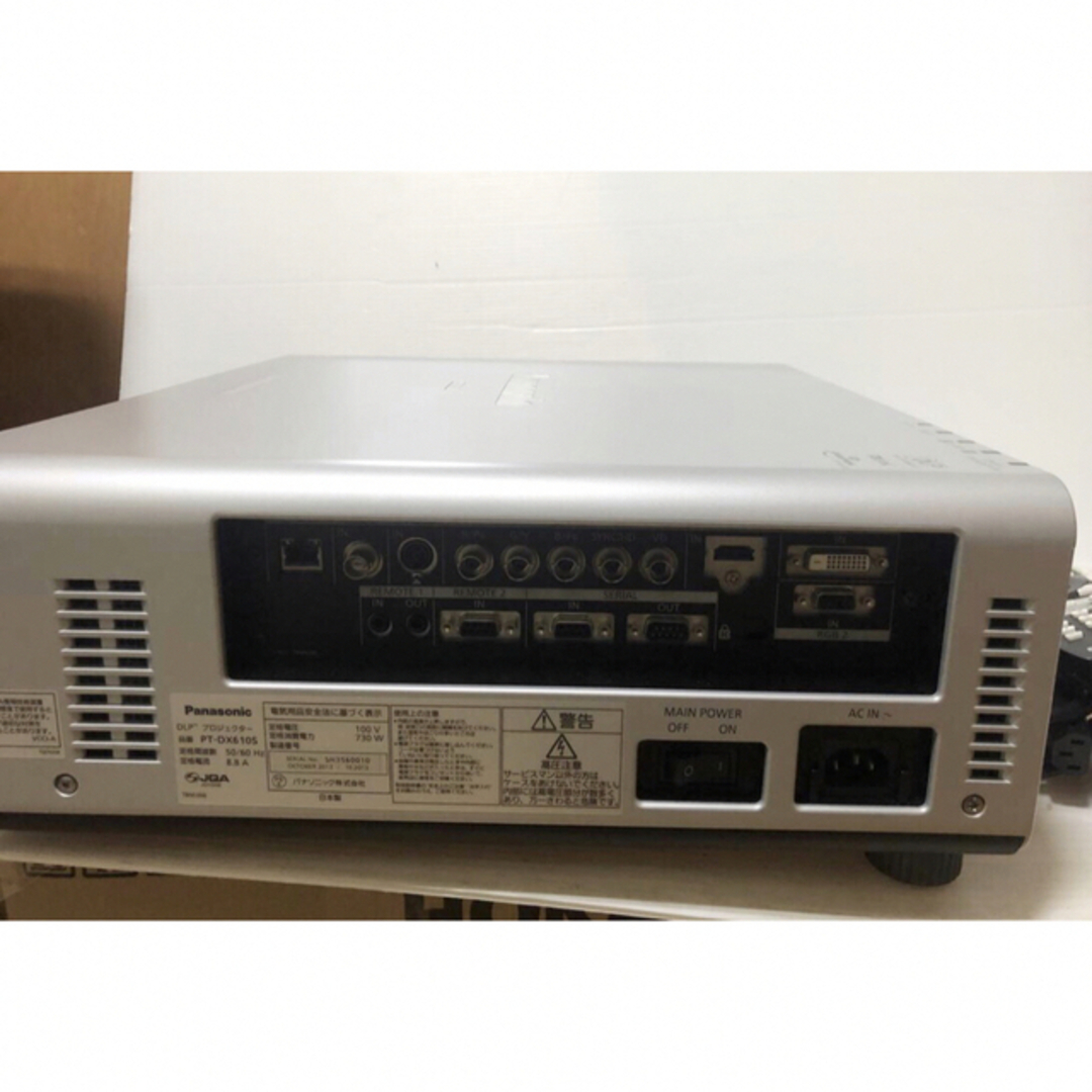 Panasonic プロジェクター PT-DX610S ☆6500ルーメン日本製 プロジェクター