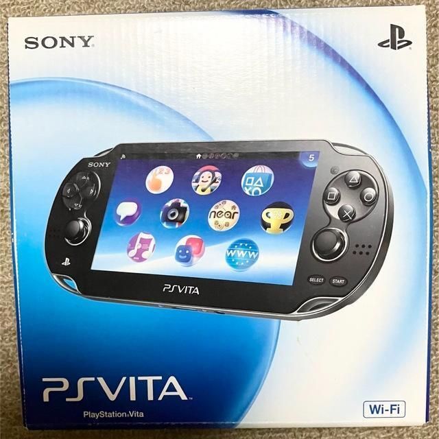 携帯用ゲーム機本体【美品】PlayStation Vita PCH-1000 クリスタル・ブラック