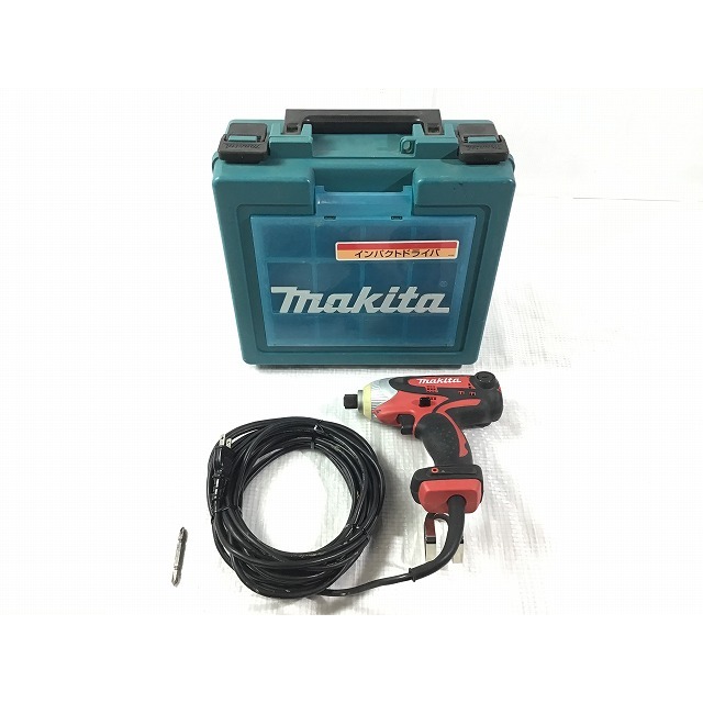 Makita ☆中古品☆makita マキタ 100V インパクトドライバ 6955 ケース付 インパクトドライバー DIY/日曜大工  71317の通販 by 工具販売専門店Borderless(ラクマ店)｜マキタならラクマ