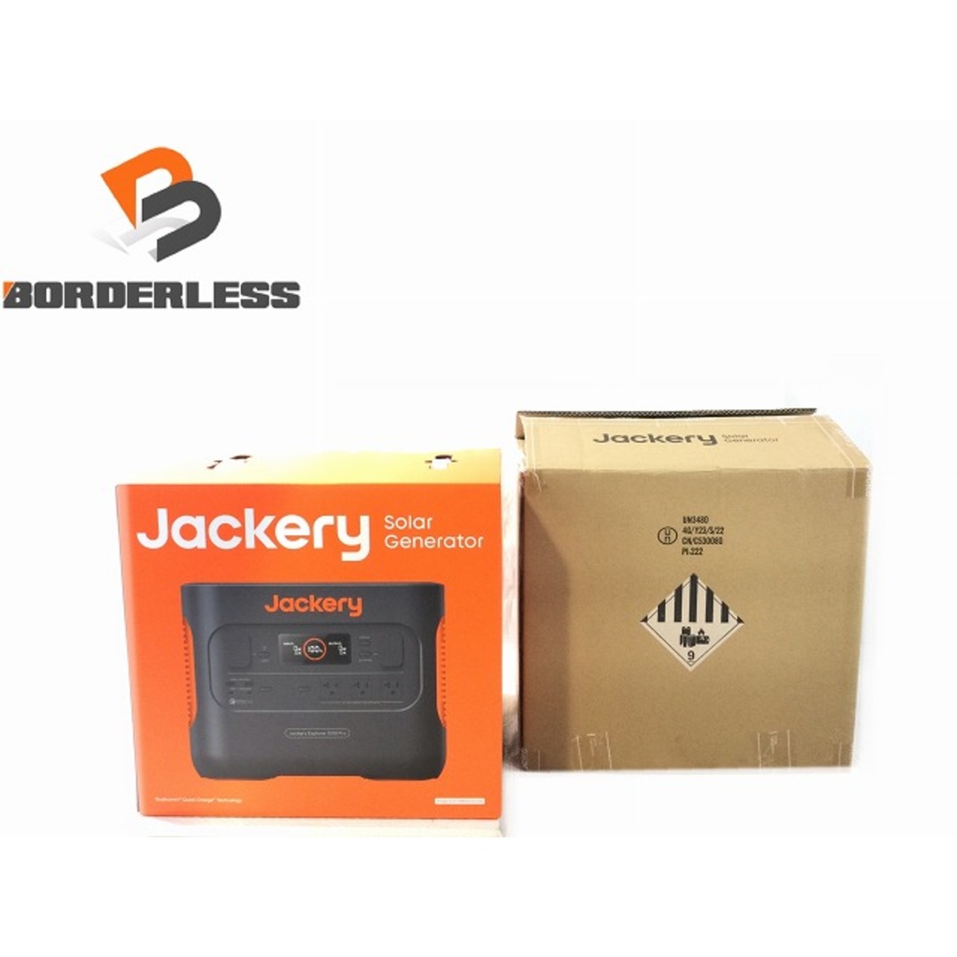 ☆未使用品☆Jackery ジャクリ ポータブル電源 1500 Pro JE-1500B 定格出力1800W 容量1512Wh ポータブルパワーステーション 71158