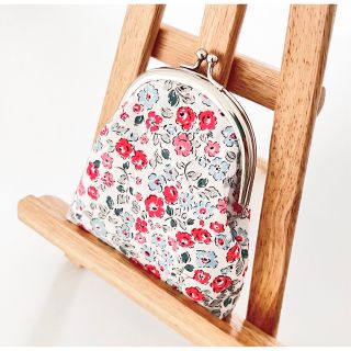 キャスキッドソン(Cath Kidston)のキャスキッドソン ハンドメイド がま口財布 花柄(財布)