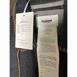 doublet - 【米津玄師 着用】doublet BIG STITCH DENIM BLUSONの通販