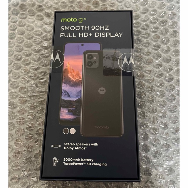 Motorola(モトローラ)のMOTOROLA スマートフォン moto g32 ミネラルグレイ スマホ/家電/カメラのスマートフォン/携帯電話(スマートフォン本体)の商品写真