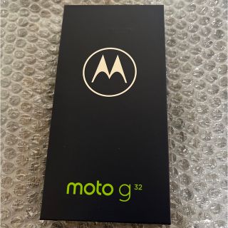 モトローラ(Motorola)のMOTOROLA スマートフォン moto g32 ミネラルグレイ(スマートフォン本体)