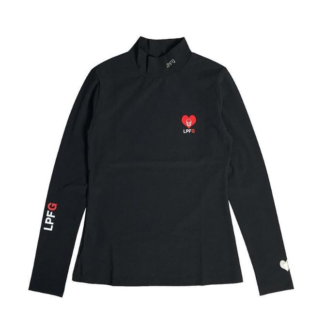 LPFG ルシアン ペラフィネ 長袖ハイネックTシャツ ブラック S 【美品】