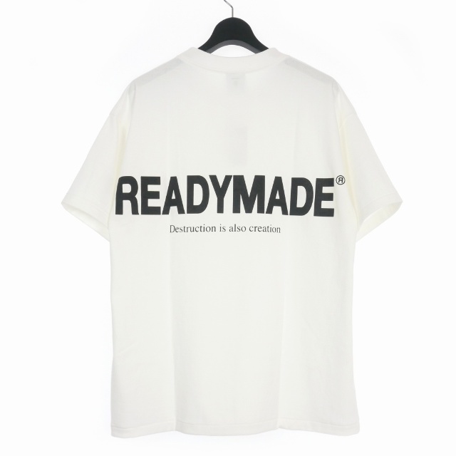 READYMADE 23SS バックプリント ロゴ Tシャツ カットソー 半袖57cm着丈