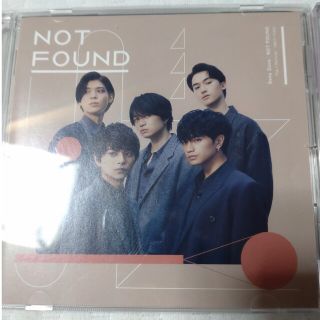 セクシー ゾーン(Sexy Zone)の【最終価格】SexyZone NOT FOUND 3枚セット(ポップス/ロック(邦楽))