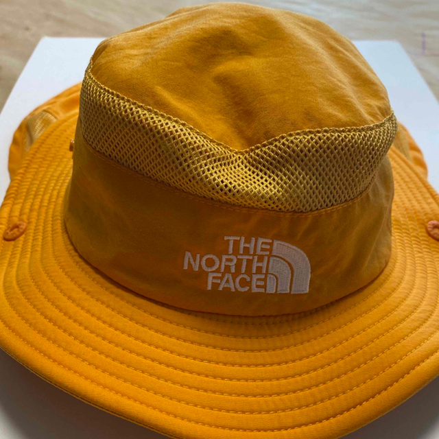 THE NORTH FACE(ザノースフェイス)の美品★ノースフェイス キッズ サンシールドハット★ベビー帽子★送料込★サイズKS キッズ/ベビー/マタニティのこども用ファッション小物(帽子)の商品写真