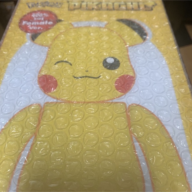 2個 未開封 BE@RBRICK ピカチュウ Female Ver. 400% | www