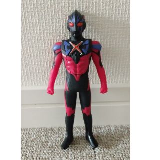 バンダイ(BANDAI)のウルトラマン＊エックスダークネス＊ソフビ＊14cm＊人形＊フィギュア＊バンダイ(特撮)