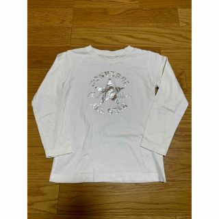 コンバース(CONVERSE)のコンバース 長袖Tシャツ ホワイト 140サイズ 翌日発送(Tシャツ/カットソー)