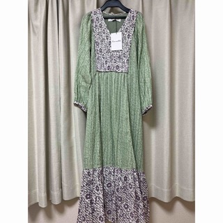 Sara Mallika - Cotton Double Flower Print Dressの通販 by y's shop