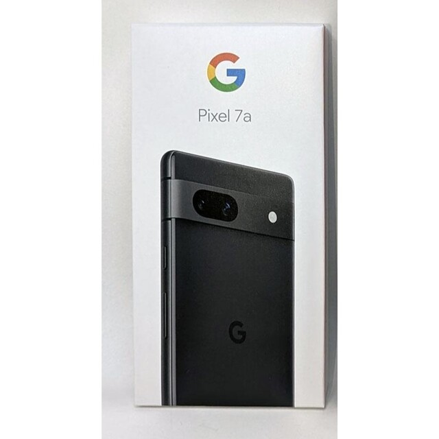 高評価のクリスマスプレゼント Google Pixel フリー） GB（SIM 128 Charcoal 7a スマートフォン本体