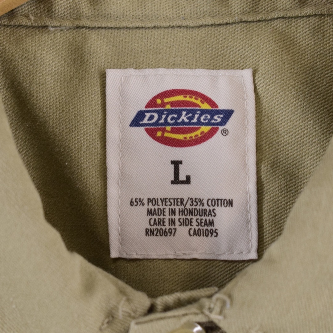 Dickies(ディッキーズ)の古着 ディッキーズ Dickies 半袖 ワークシャツ メンズXL /eaa335728 メンズのトップス(シャツ)の商品写真