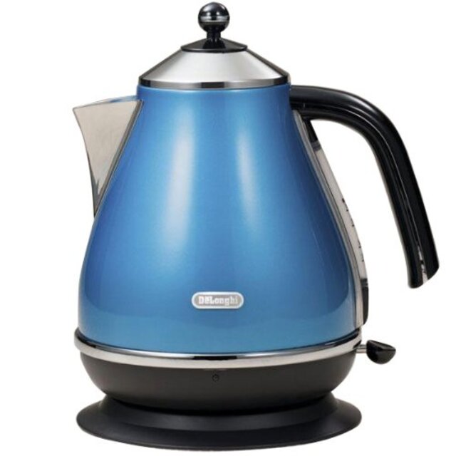 DeLonghi ICONA 電気式コードレスケトル1.7L （アズーロブルー） KBO2001J-B wgteh8f