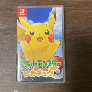 ニンテンドースイッチ(Nintendo Switch)の【ほぼ新品】ポケットモンスター Let's Go! ピカチュウ(家庭用ゲームソフト)