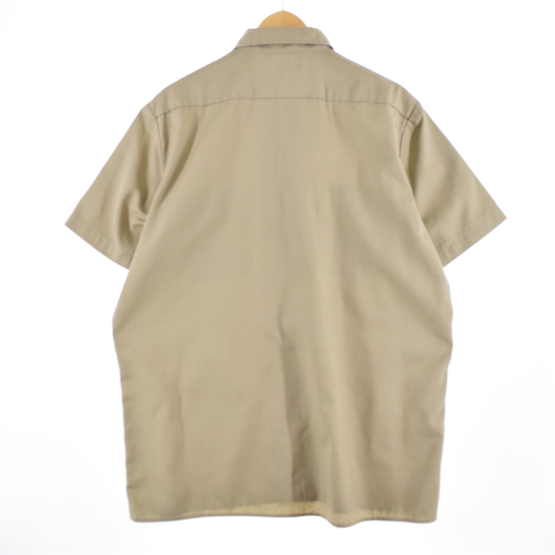 Dickies(ディッキーズ)の古着 ディッキーズ Dickies 半袖 ワークシャツ メンズL /eaa335788 メンズのトップス(シャツ)の商品写真