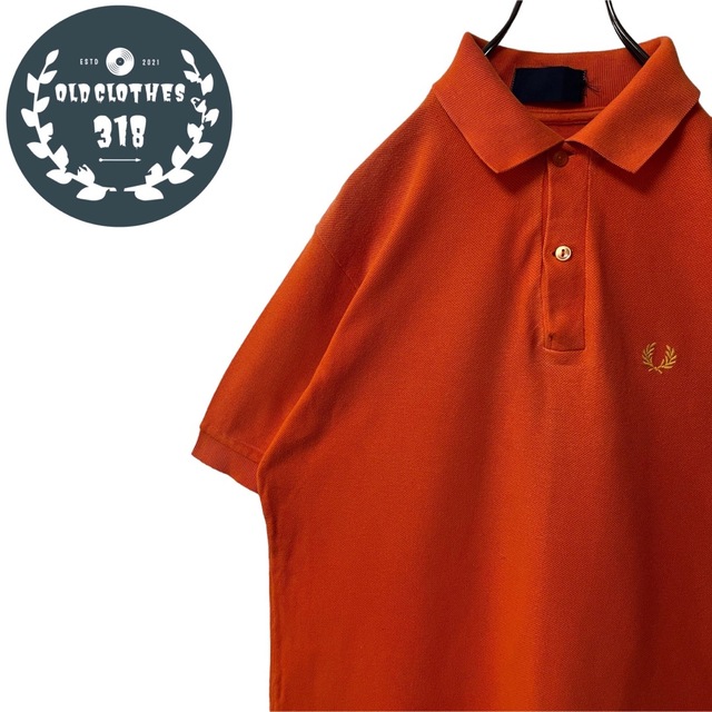 FRED PERRY(フレッドペリー)の【FRED PERRY】フレッドペリー イングランド製 ポロシャツ 鹿の子生地 メンズのトップス(ポロシャツ)の商品写真