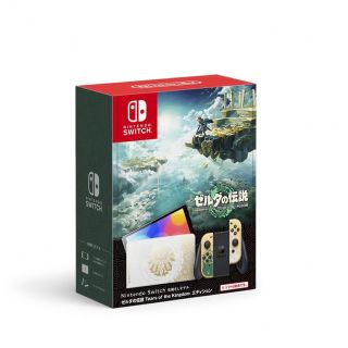 ニンテンドースイッチ(Nintendo Switch)のゼルダの伝説　Nintendo Switch 本体　有機ELモデル(家庭用ゲームソフト)