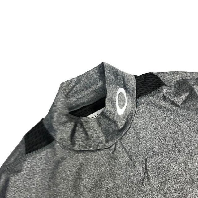 OAKLEY オークリー 長袖 ハイネックTシャツ グレー M メンズ