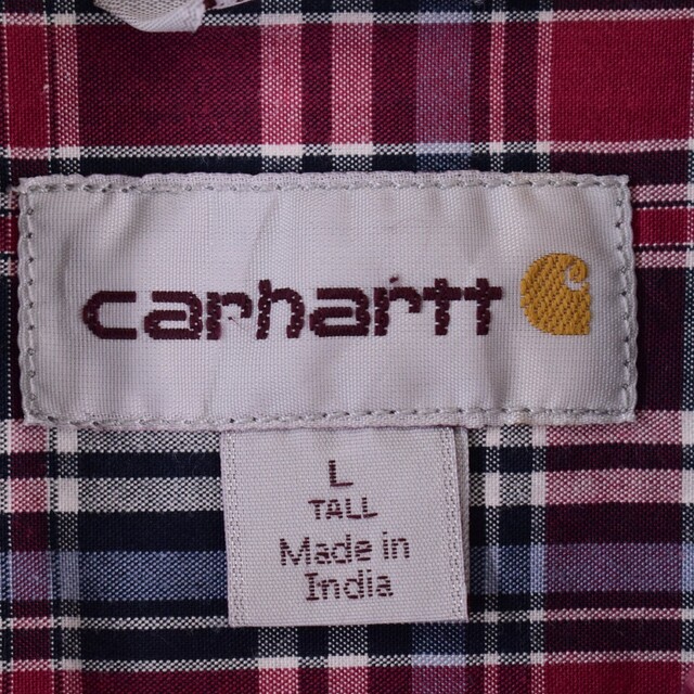 carhartt(カーハート)の古着 カーハート Carhartt RELAXED FIT 半袖 チェックシャツ メンズXL /eaa335508 メンズのトップス(シャツ)の商品写真