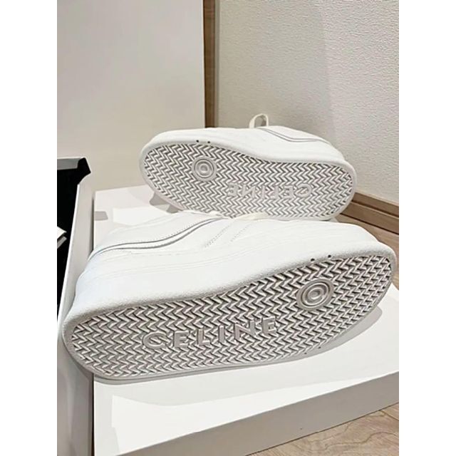 celine - セリーヌブロックスニーカー白38バレンシアガプラダ ヴィトン