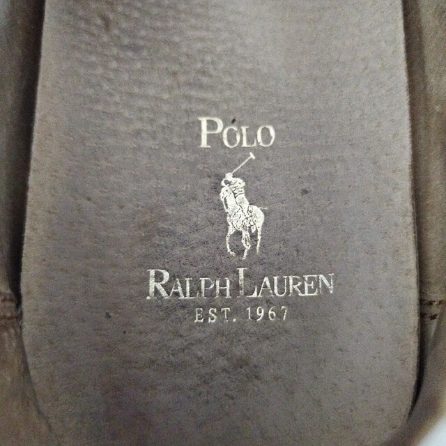 POLO RALPH LAUREN(ポロラルフローレン)のポロラルフローレン スリッポン ローファー レザー 本皮 ドライビングシューズ メンズの靴/シューズ(スリッポン/モカシン)の商品写真