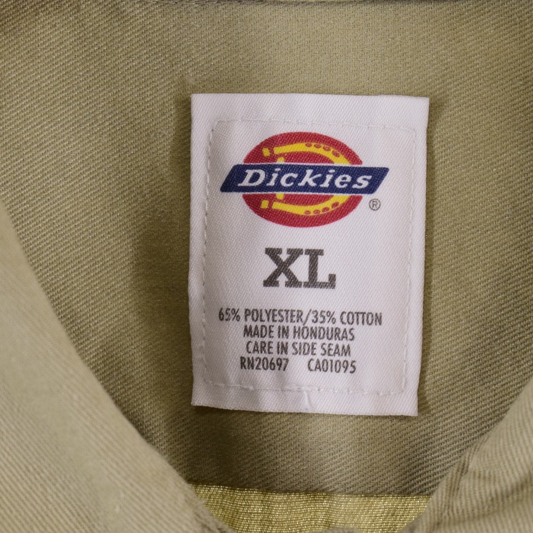 Dickies(ディッキーズ)の古着 ディッキーズ Dickies 半袖 ワークシャツ メンズXXL /eaa335736 メンズのトップス(シャツ)の商品写真