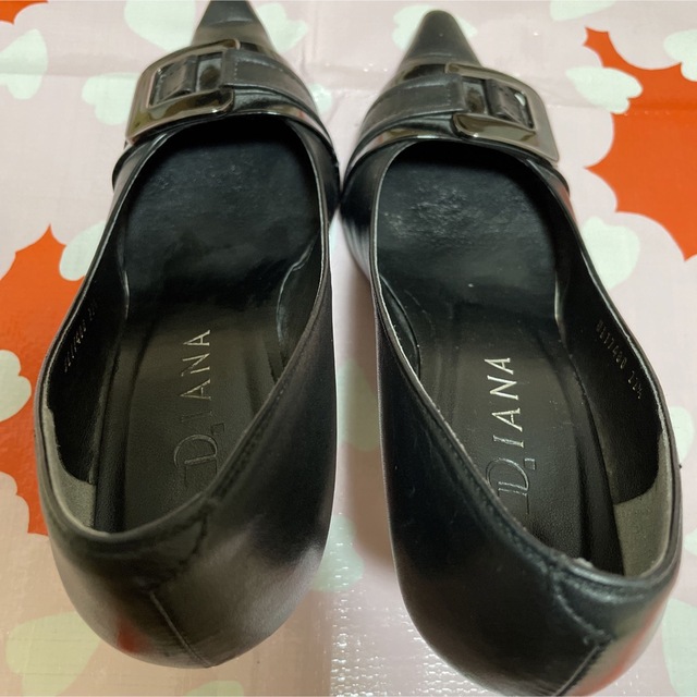 DIANA(ダイアナ)の【タイムセール】ダイアナ　ブラック　パンプス レディースの靴/シューズ(ハイヒール/パンプス)の商品写真