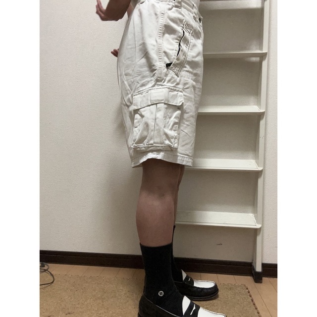 STUSSY - OLD STUSSY CARGO SHORTS whiteの通販 by @npan shop