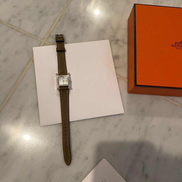 HERMES  ダイヤHウォッチ　エルメスダイヤモンド時計