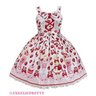 アンジェリックプリティー(Angelic Pretty)のangelic prettyジャンスカ(ひざ丈ワンピース)