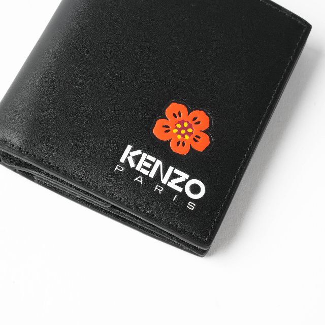 新品 KENZO BOKE FLOWER' レザー ミニウォレット 5