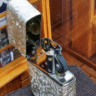 ZIPPO - №1480 ZIPPO スターリングシルバー ハンマートーン調 2010年の
