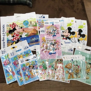 ディズニー(Disney)の Disney  ビニールショッパー(20p)(ショップ袋)
