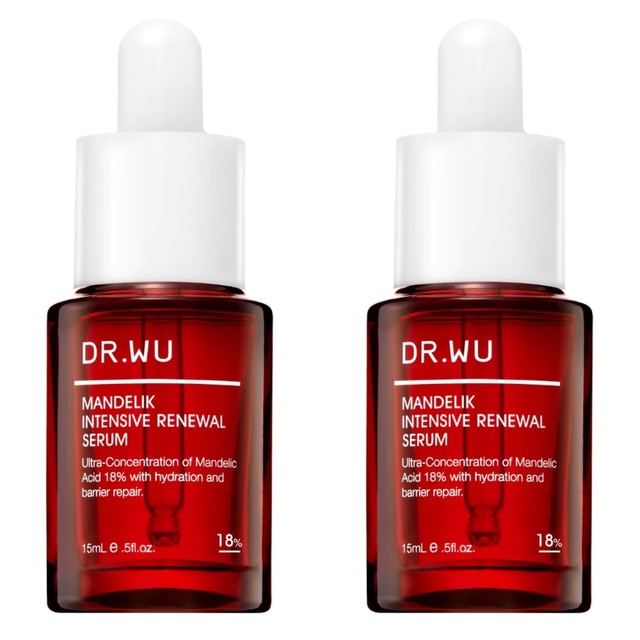 2本セット】DR.WU マンデル酸18% 美容液15ml ドクターウー - 美容液