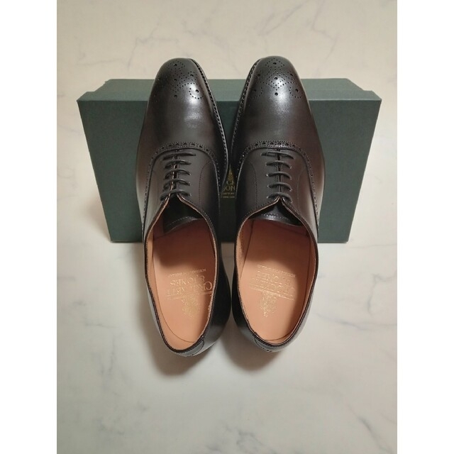 Crockett&Jones(クロケットアンドジョーンズ)の【新品】クロケット&ジョーンズ Edgware Last 348 E 61/2 メンズの靴/シューズ(ドレス/ビジネス)の商品写真