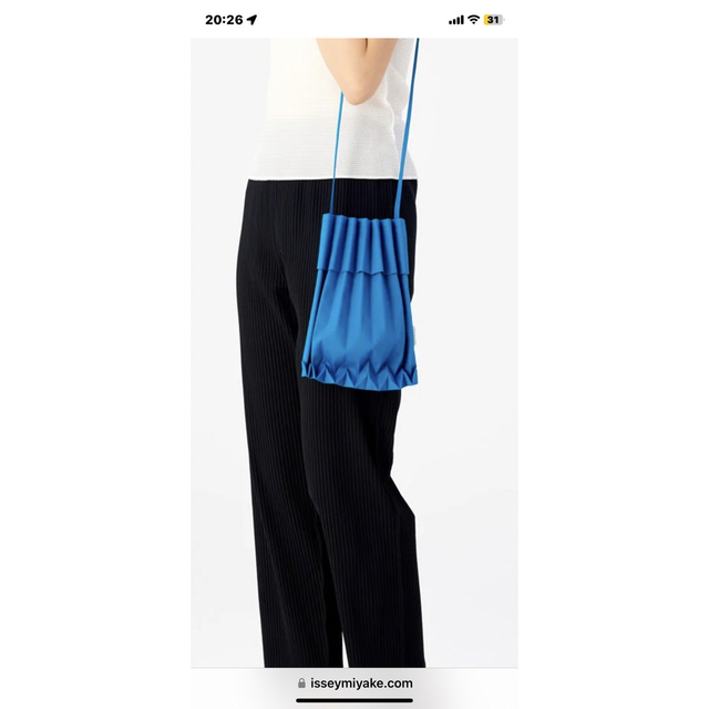 ISSAY MIYAKE TRUNK PLEATS BAG 20th