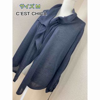 セシカ(C'est ChiC'a)の美品☆ C'EST CHICA カーディガン(カーディガン)